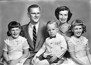 Bob Lloyd with family