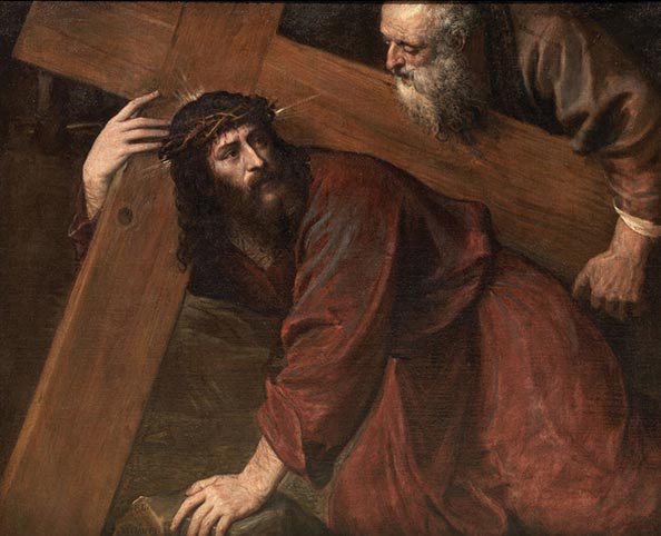 jesus carrying the cross