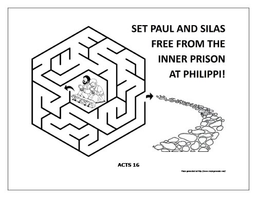 Paul & Silas in Prison - Tidings