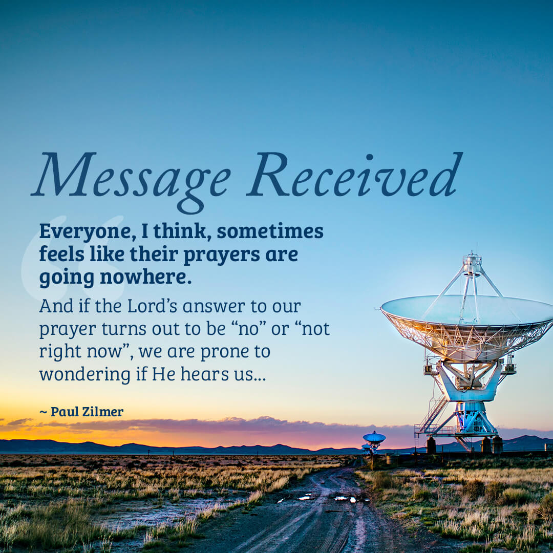 Message Received, Reflection - Tidings